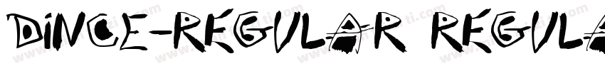 DINCE-Regular Regula字体转换